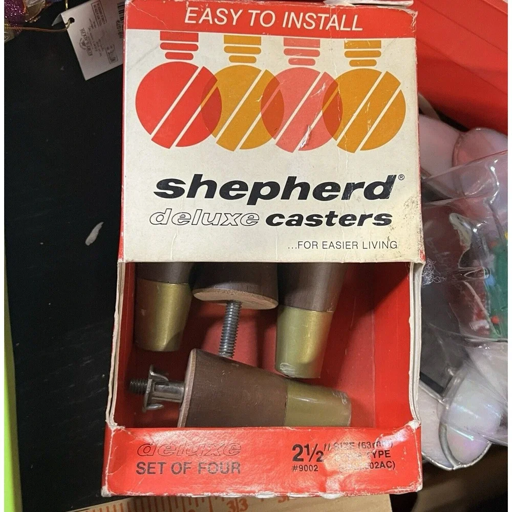VTG Shepherd Deluxe Caster Wooden Stem 2 1/2